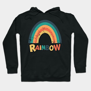 Vintage Rainbow Hoodie